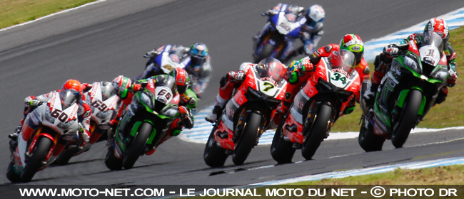 Rea, Giugliano, Davies, Sykes, Van den Mark, Hayden, Lowes et Guintoli - WSBK Australie (1 sur 14) Déclarations des pilotes World Superbike à Phillip Island