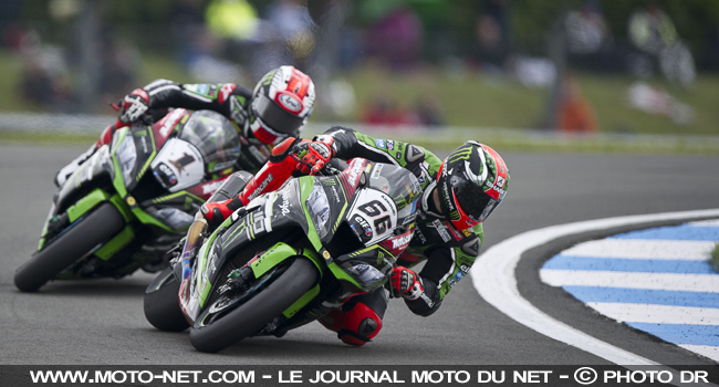  Rea et Sykes - WSBK Grande-Bretagne (7 sur 13) Déclarations des pilotes World Superbike à Donington Park