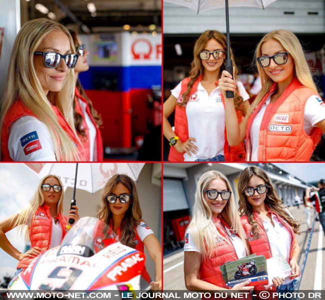 L'umbrella girl la plus sexy du GP d'Allemagne Moto GP 2016