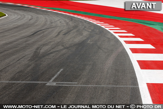 Modification du virage n°10 au GP d'Autriche pour raisons de sécurité