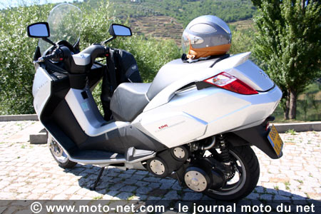 Test Moto Net scooter Peugeot Satelis Compressor : Musclor Junior