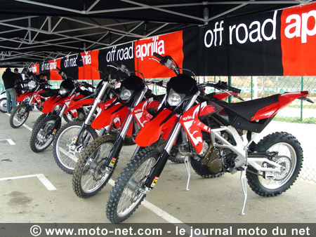 Aprilia Off Road Days 2007 : du circuit à la terre...