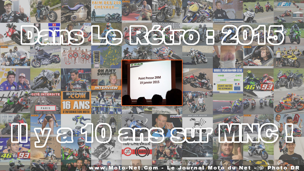 Il y a 10 ans : Fin des 100 ch, moto électrique... les gros dossiers 2015