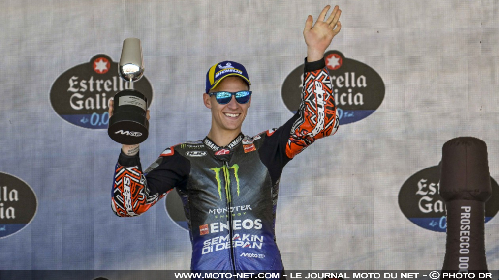 Fabio Quartararo savoure son épatant Grand Prix d'Espagne