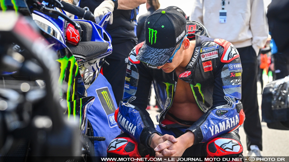 Fabio Quartararo déçu mais fier de sa Yamaha