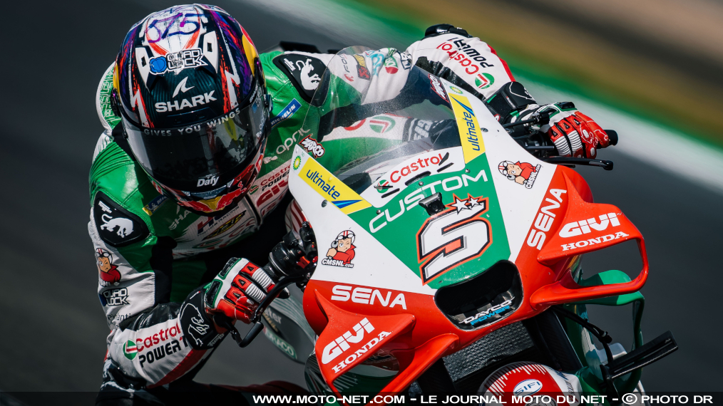 Johann Zarco gère un second podium consécutif