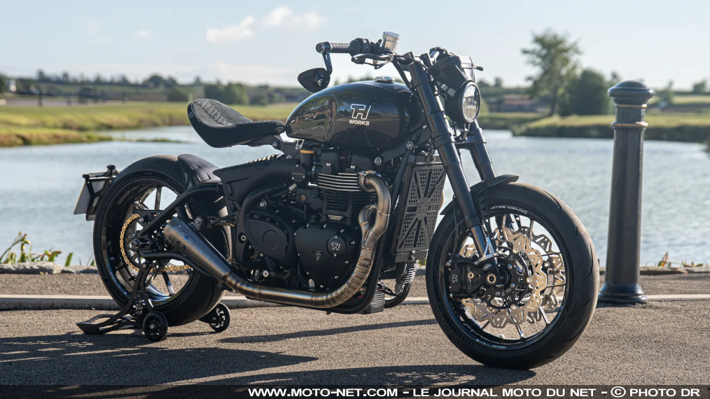 La Triumph Evo Bobber par Thornton Hundred 