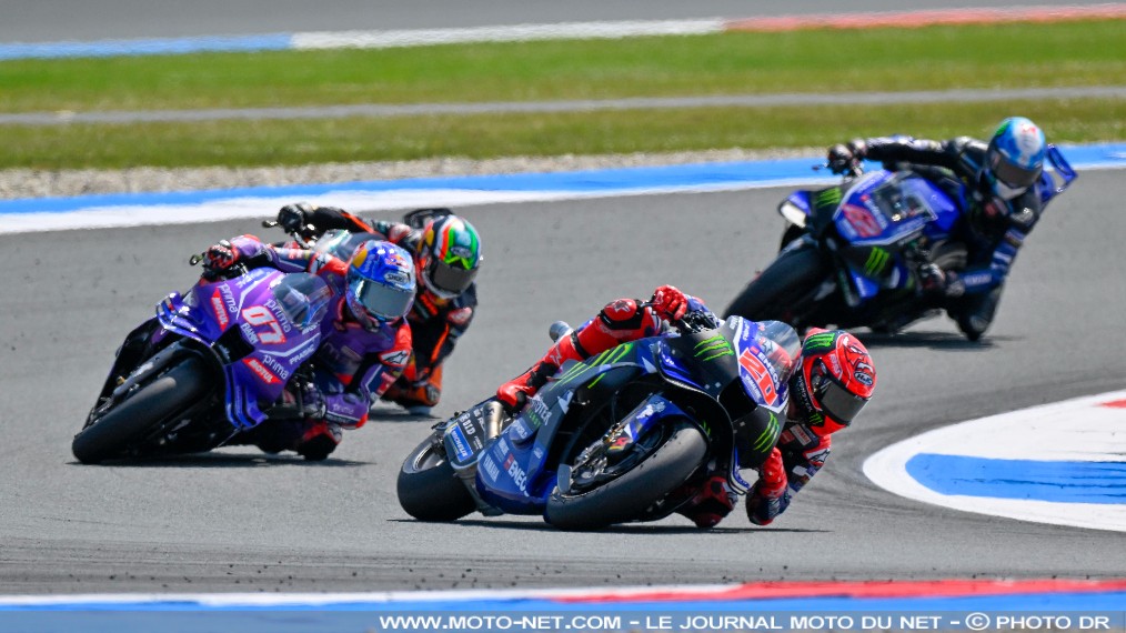 Officiel : Fabio Quartararo et Alex Rins quittent Yamaha

Yamaha officialise la séparation avec ses deux pilotes officiels, Fabio Quartararo et Alex Rins, à compter de la saison 2027. Si le niçois est attendu dans l'équipe officielle Honda, aucune offre ne serait pour l'instant contractualisée pour son voisin de box espagnol.
