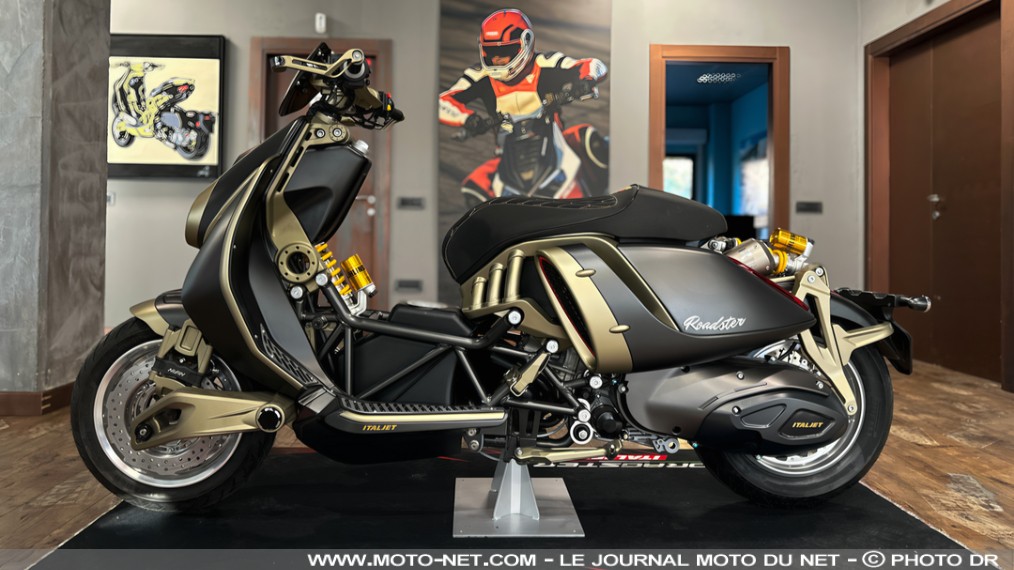 Italjet Roadster 400 : le plus racé des scooters rétro !