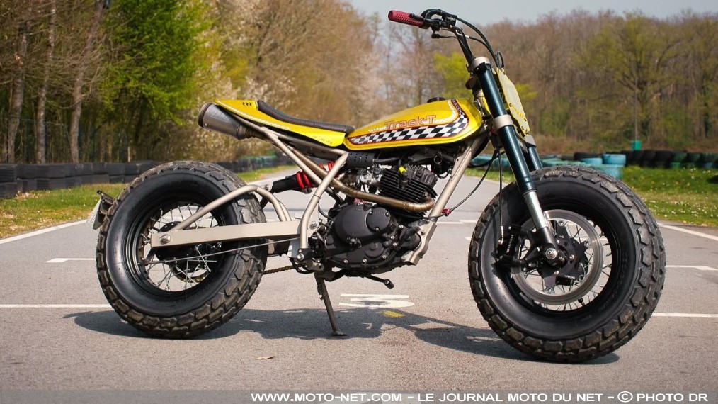 Le Suzuki VanVan Track-T préparé par Le Cent Vingt Cinq