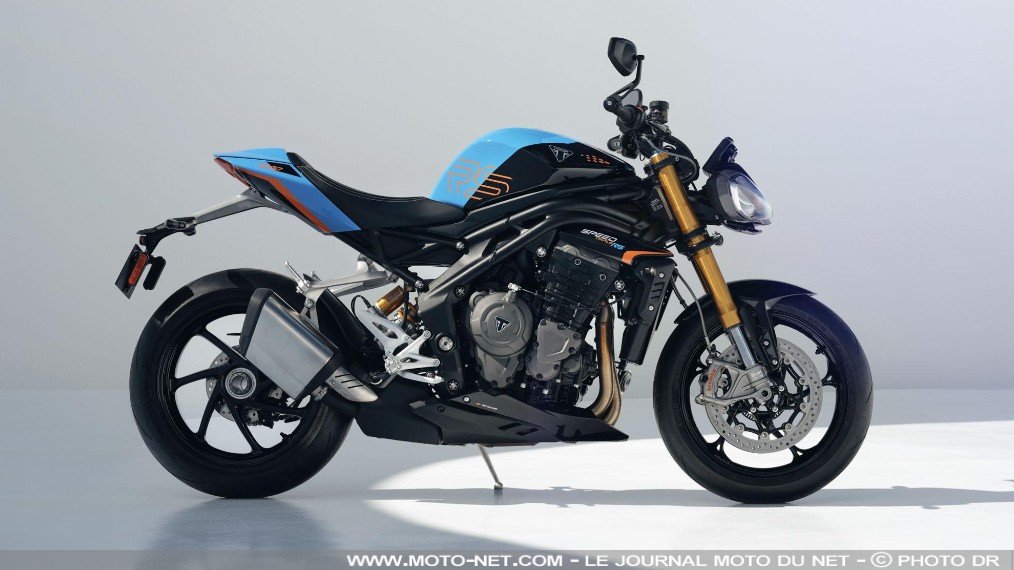 Les nouveaux coloris des motos Triumph 2027 