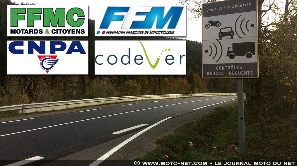 Front commun des acteurs du deux-roues contre la vitesse à 80 km/h
