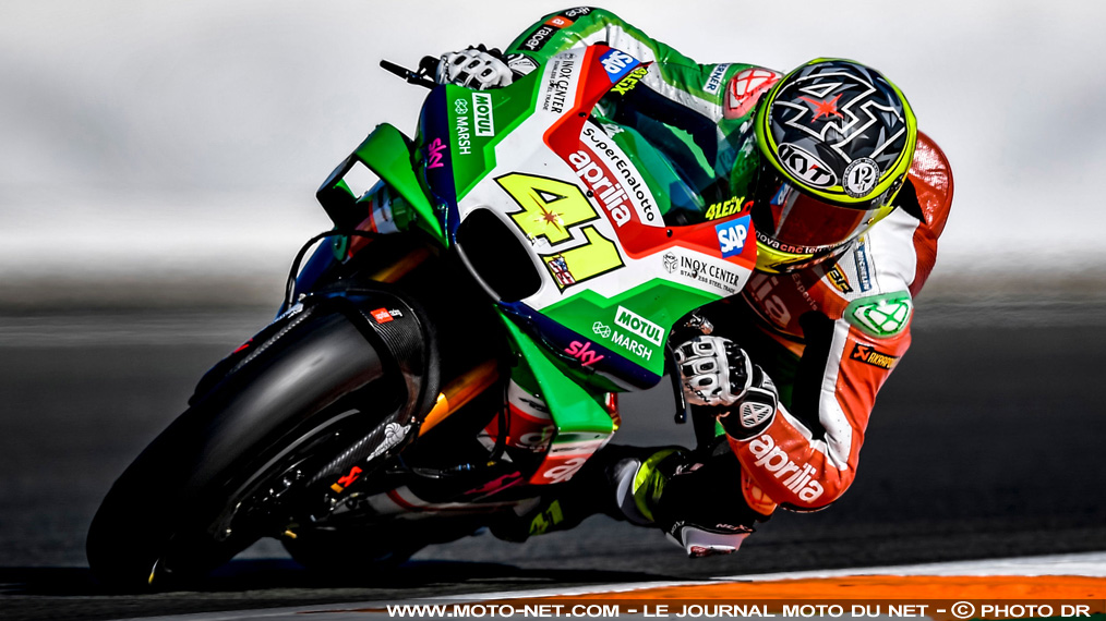 Aleix Espargaró poursuit son entraînement... à vélo