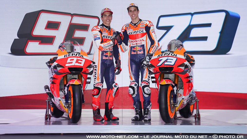 Les frères Marquez prêts à faire les gros titres sur la Honda officielle !
