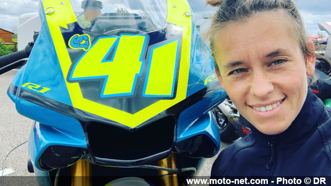 Amandine Creusot cherche un guidon pour le Bol d'Or 2019