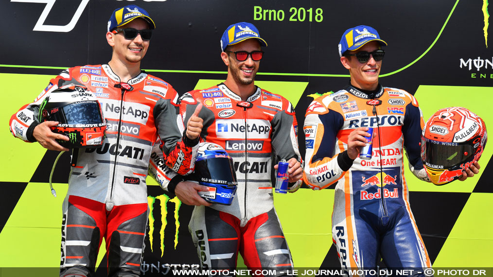 GP de Rép. tchèque - Dovizioso (1er) : Le week-end parfait 