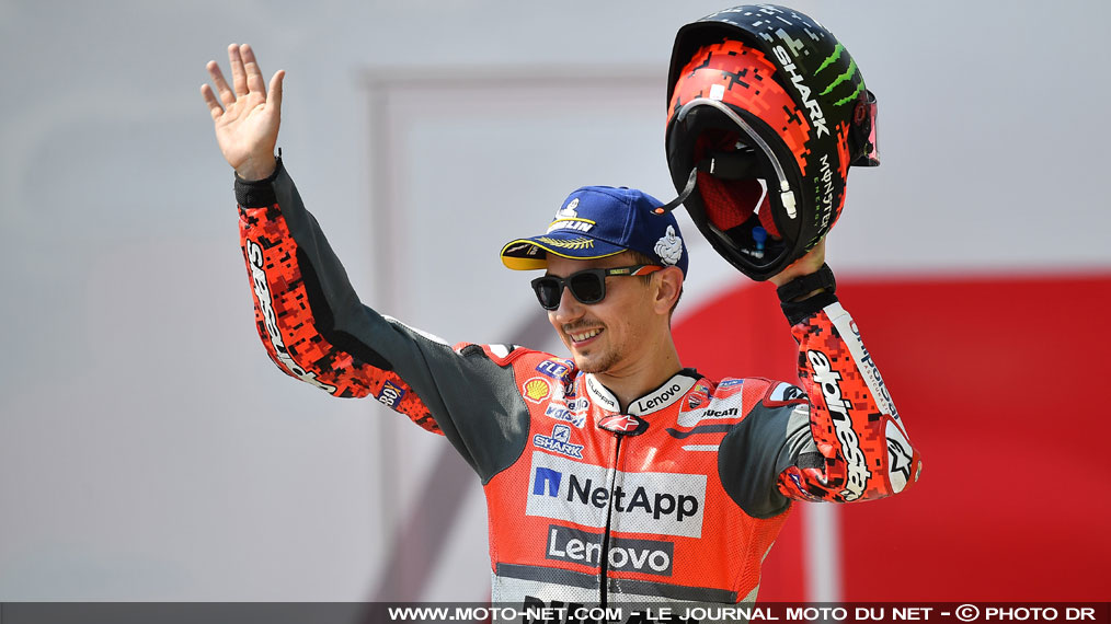 GP de Rép. tchèque - Lorenzo (2ème) : "Andrea a fait une très belle course"