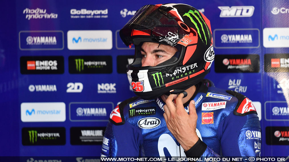 GP de Rép. tchèque - Viñales (chute) : "Ce crash résulte du départ de la 12ème place"