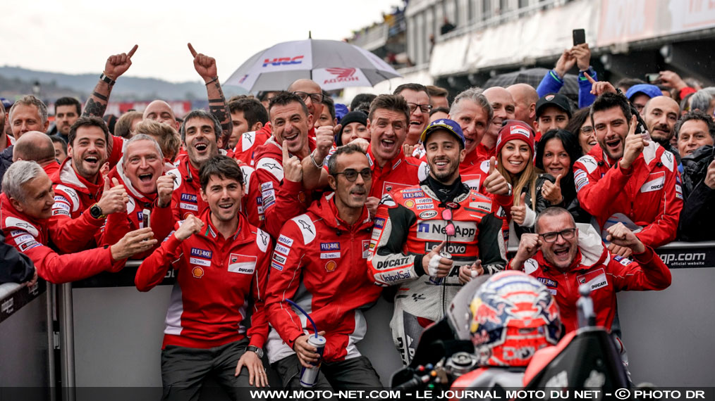 GP de Valence - Dovizioso (1er) : Une excellente façon de terminer la saison !