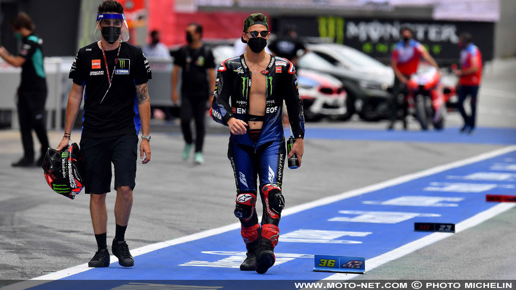 Doublement pénalisé, Fabio Quatararo a ses rivaux en ligne de "Mir"