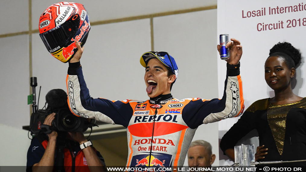 GP du Qatar - Marquez (2ème) : Je devais tenter quelque chose !