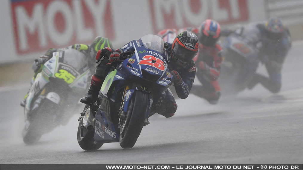 GP de San Marin MotoGP - Viñales (4ème) : Nous avons progressé sur le mouillé