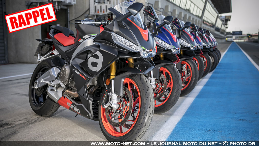 Rappel : Aprilia France change le moteur d'une centaine de Tuono 660 et RS 660
