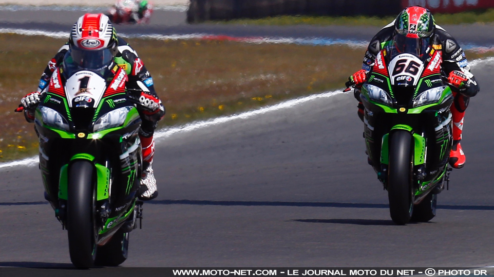 WSBK Pays-Bas (2) : nouveau doublé pour Rea... Sykes et Kawasaki ! 
