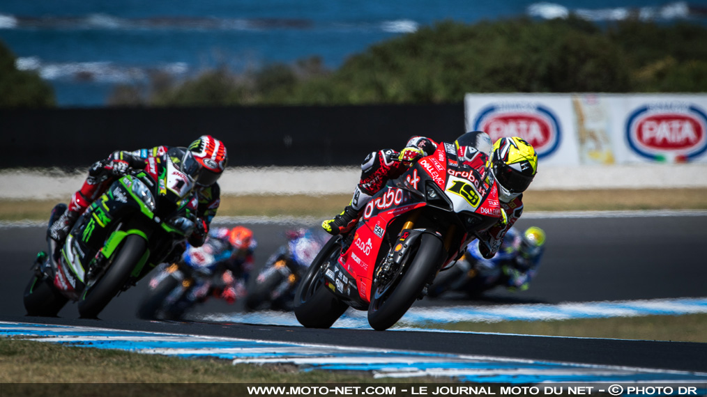 WorldSBK Australie : Bautista et sa Panigale V4 R survolent leurs adversaires