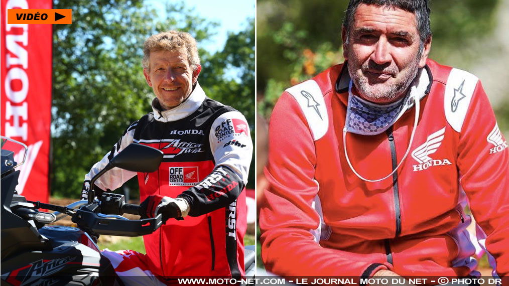 Interview croisée David Frétigné et Jean-Michel Bayle, ambassadeurs Honda Africa Twin