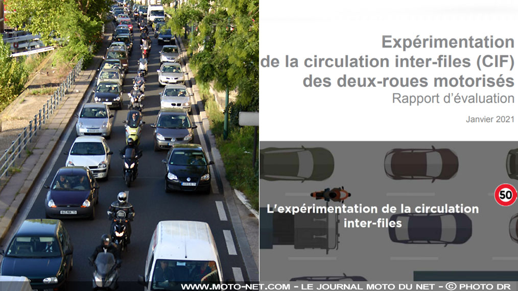 Nouveaux bouchons sur la légalisation de la circulation interfiles à moto et scooter