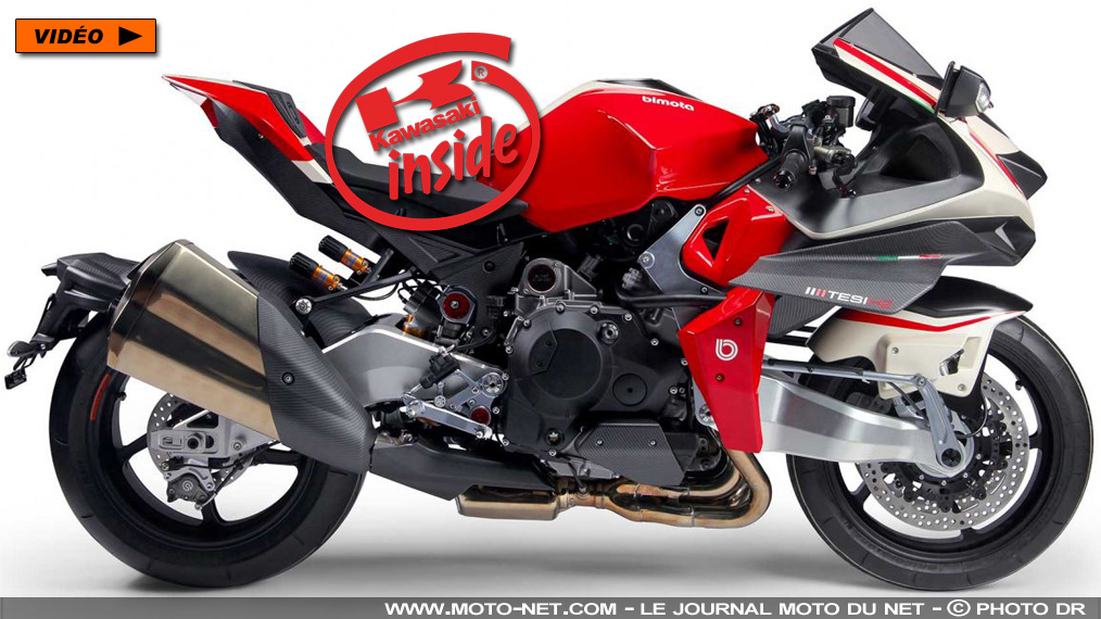 Bimota reçoit le soutien officiel de Kawasaki et dévoile la Tesi H2