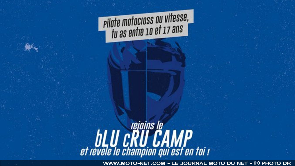 Yamaha forme ses jeunes pilotes avec Blu Cru Camp