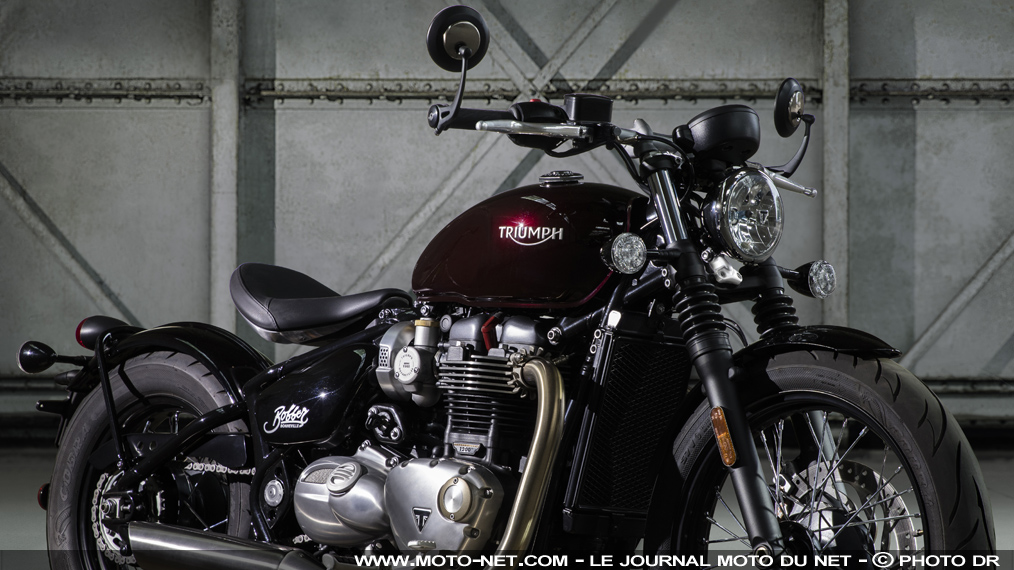 Triumph Bonneville Bobber 2017 : premières informations