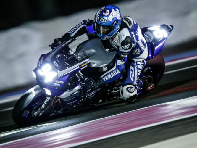 La Yamaha n°94 du GMT en pole provisoire
