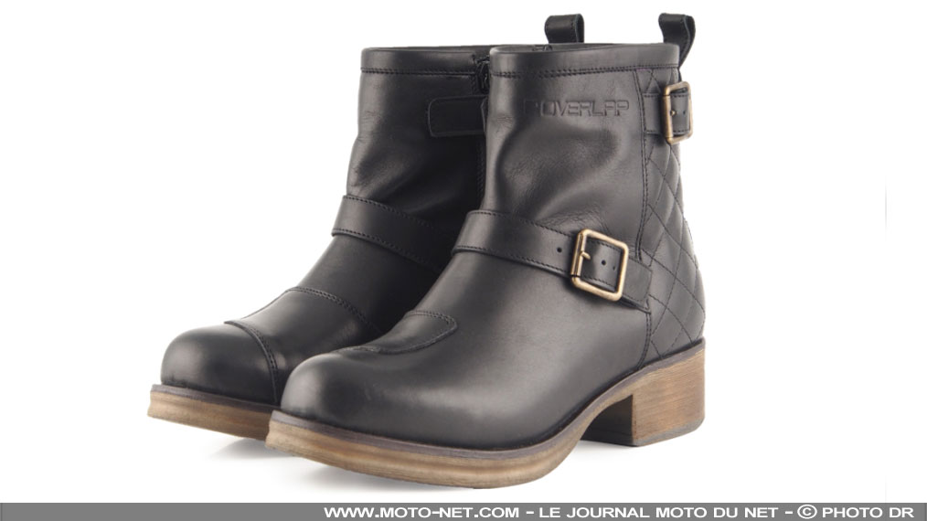 Bottines pour motardes Rock par Overlap