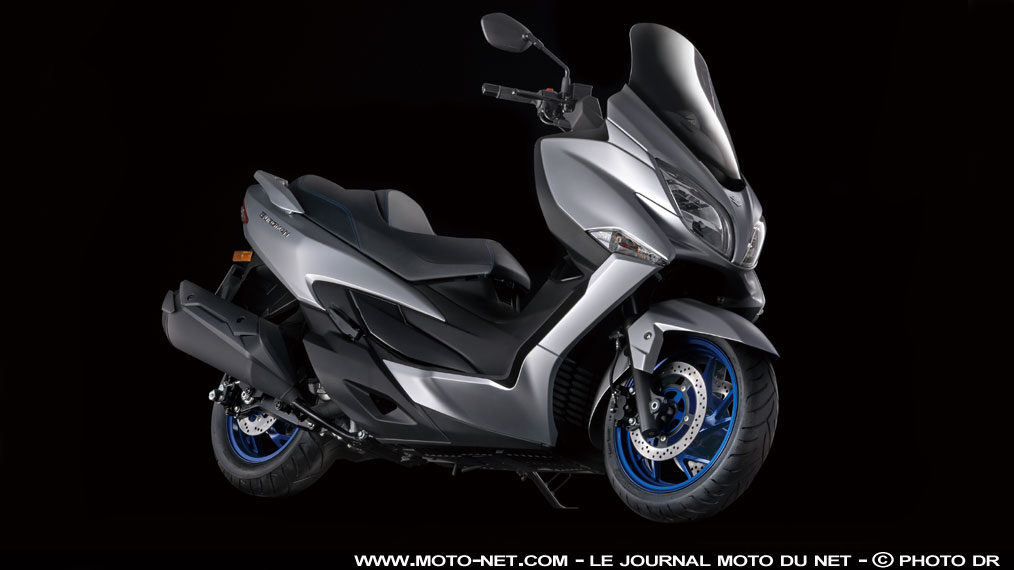 Le nouveau maxi-scooter Burgman 400 en concessions en juillet 