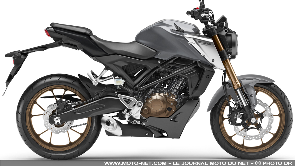 Deux changements de taille pour la Honda CB125R en 2021