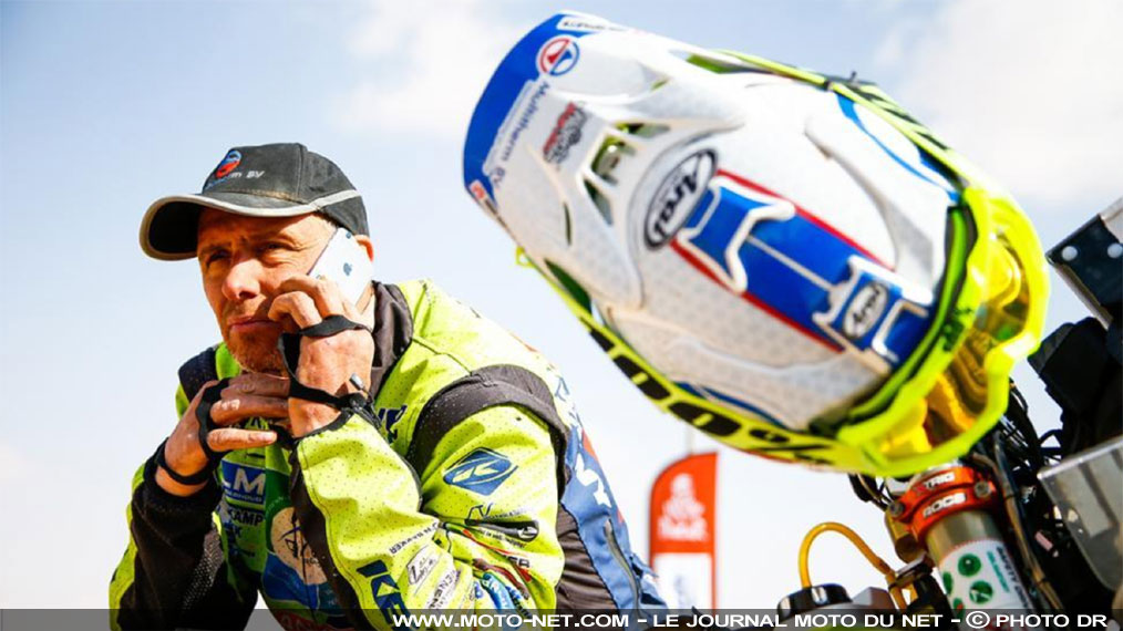 Dakar 2020 : le pilote malles-moto Edwin Straver "entre la vie et la mort"