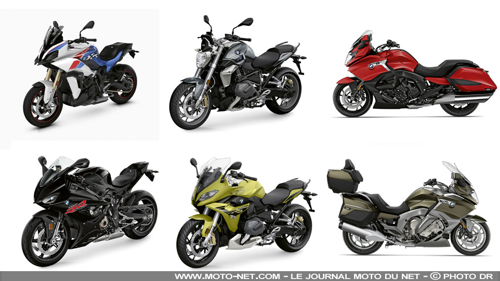 Nouveaux coloris, Euro5 et améliorations sur les motos BMW