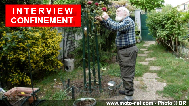 Confiné avec... Charles Krajka, noeud pap' de la moto en France