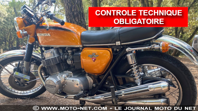 Contrôle technique obligatoire pour les motos en 2023...