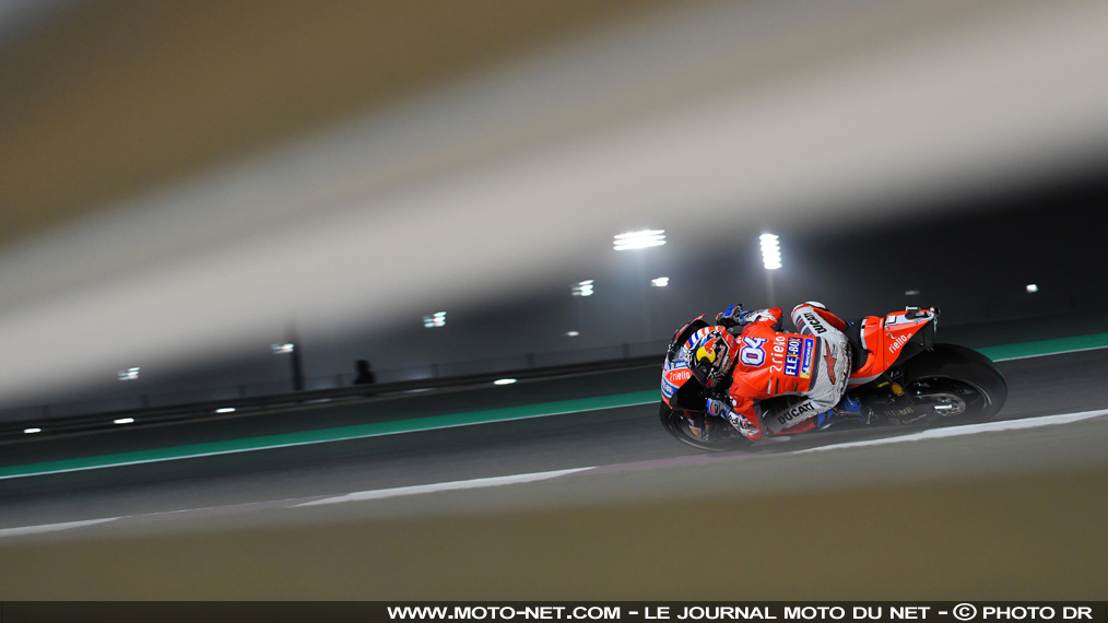 Compte rendu et résultats du GP du Qatar MotoGP 2018 (Dovizioso vainqueur)