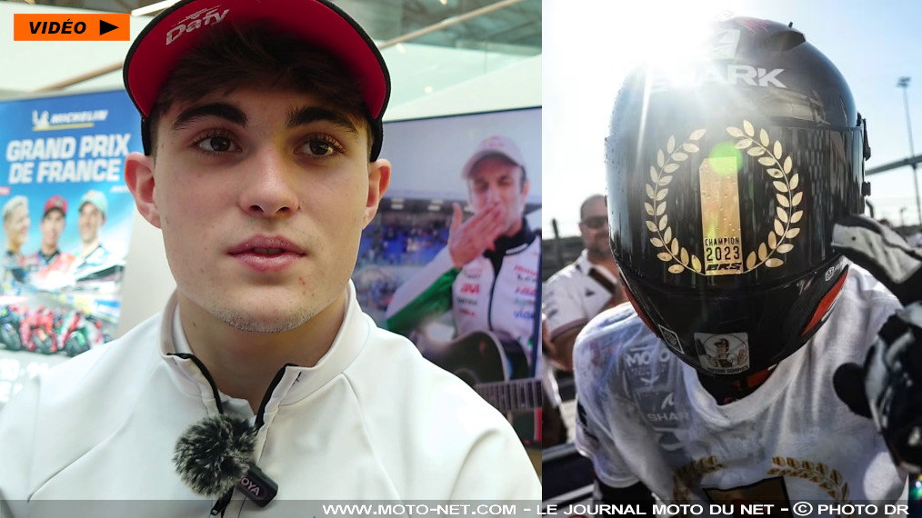 Interview de David Da Costa, nouvel espoir de la France en vitesse moto 