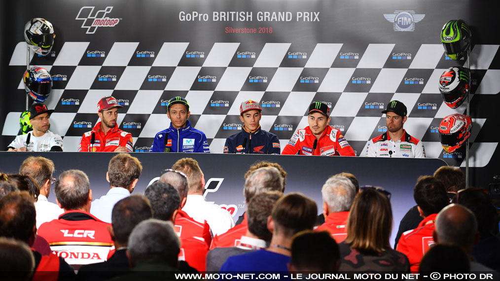 Les pilotes MotoGP expliquent l'annulation du GP de Grande-Bretagne 2018 