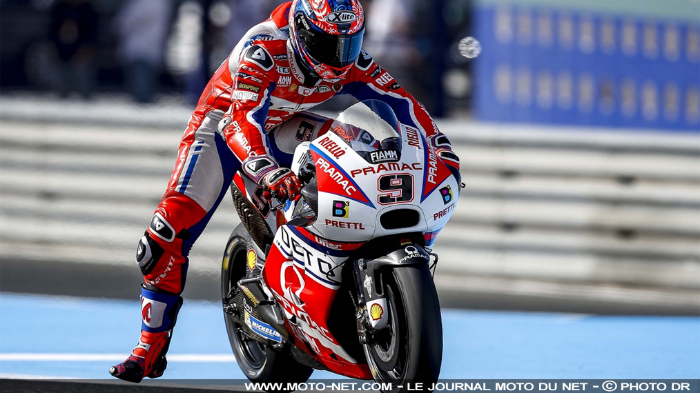 GP d'Espagne - Petrucci (7ème) : L'équipe a fait un super boulot sur la moto !