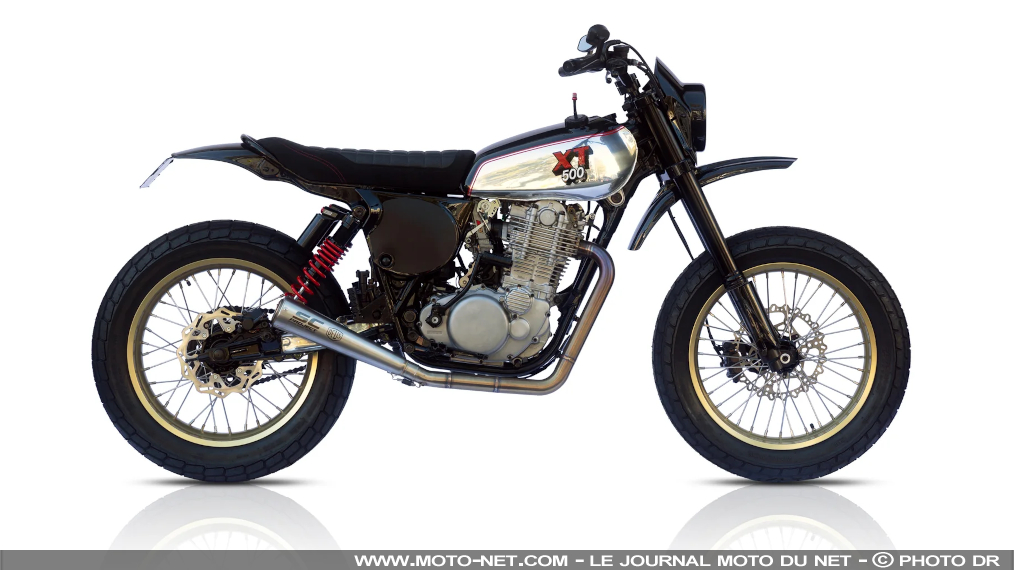 La Yamaha XT500 Étoile du Nord par Deus ex Machina 