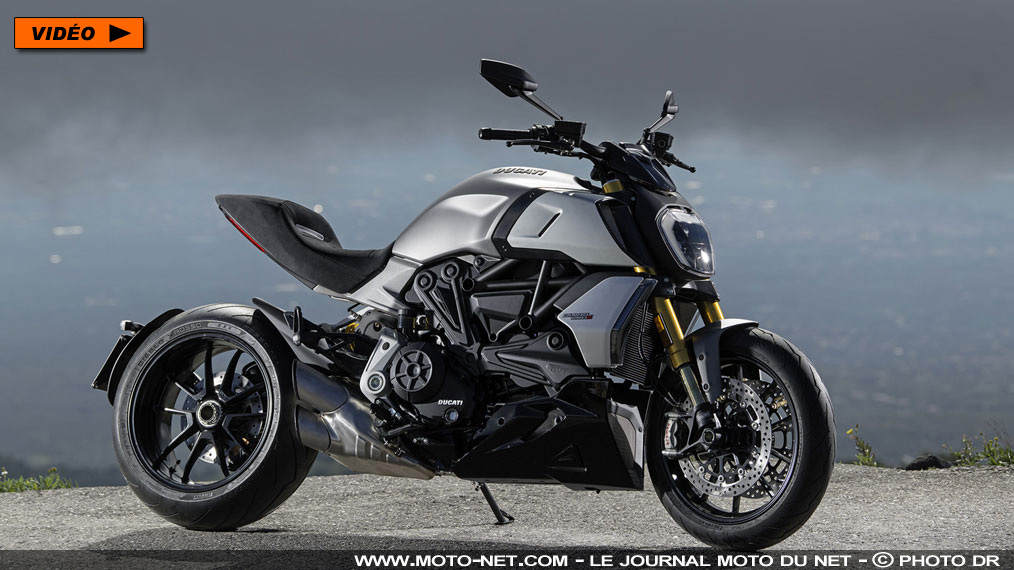 La Ducati Diavel 1260 passe à la distribution variable en 2019 