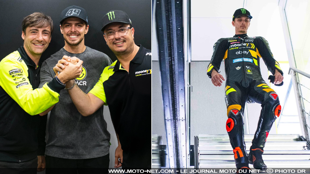 Di Giannantonio repêché par VR46, Marini confirmé chez Honda