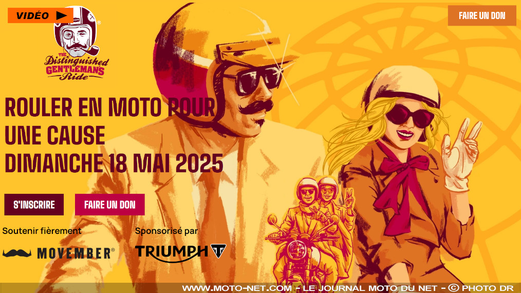 La Distinguished Gentleman's Ride 2025 est prête à démarrer